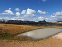 Oberer See im Leirhnjúkur Solfatarenfeld